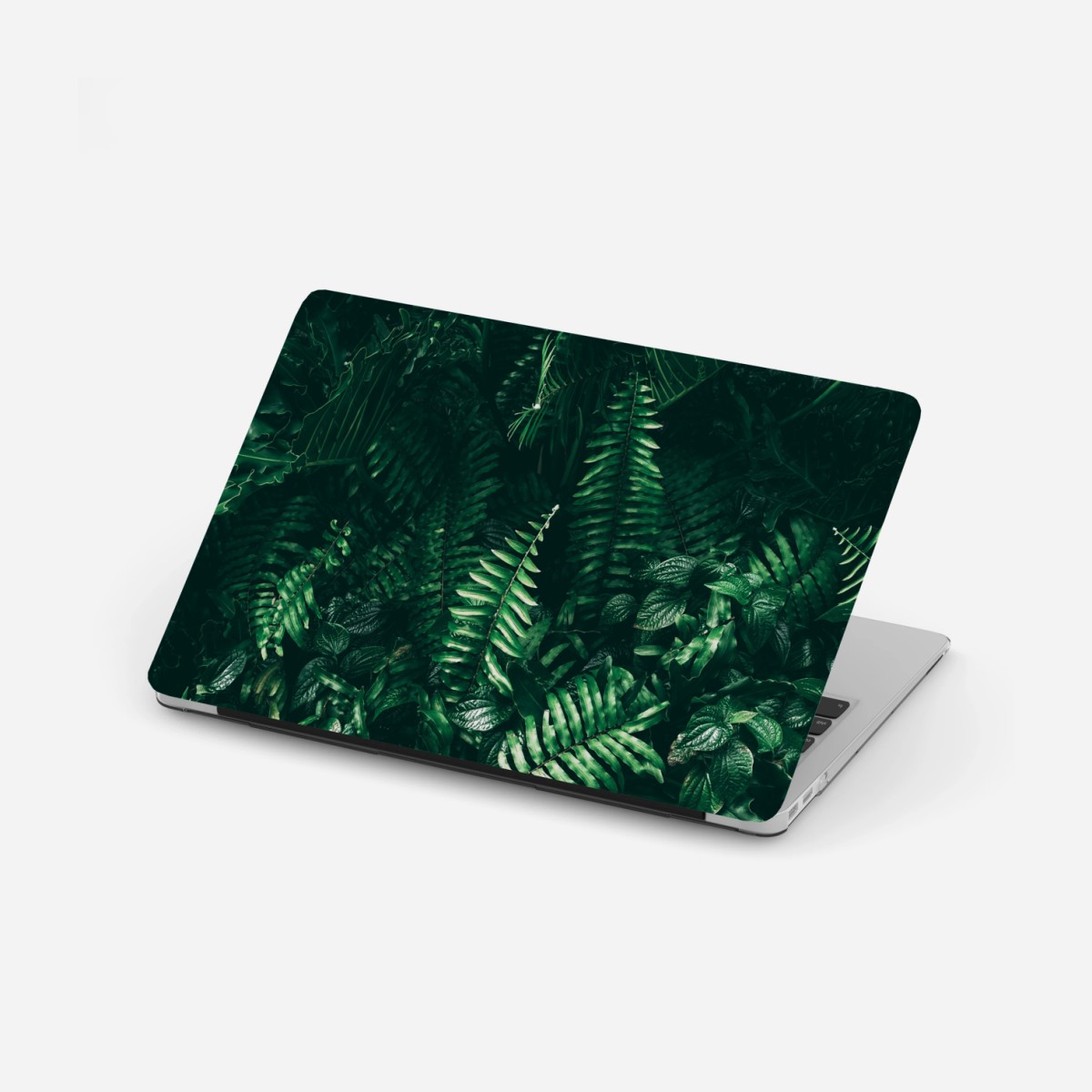 Laptop-Aufkleber üppige tropische grüne blätter – Wallnifity® Laptop-Aufkleber üppige tropische grüne blätter – Wallnifity®