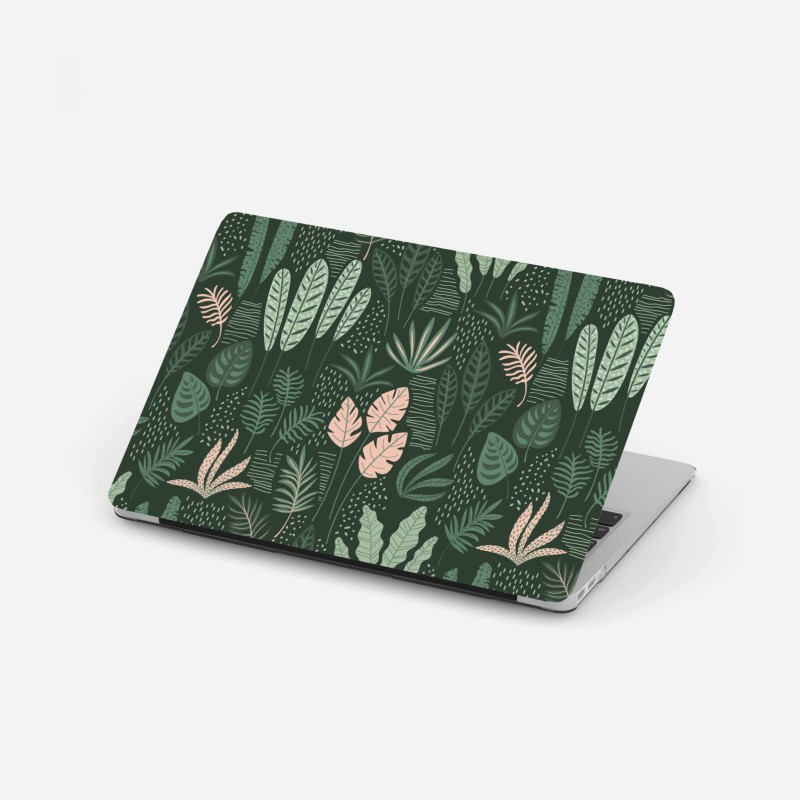 Laptop-Aufkleber leuchtendes gelbes punktemuster für kinderzimmer – Wallnifity®