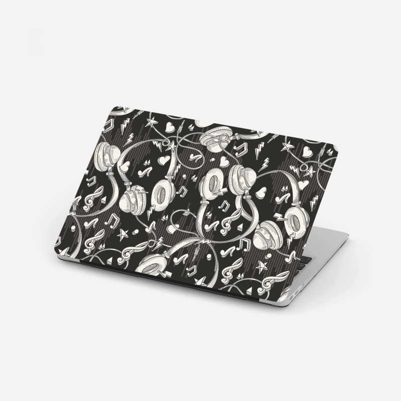 Laptop-Aufkleber beige travertin steinstruktur – Wallnifity®