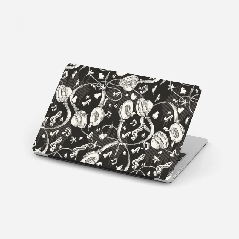 Laptop-Aufkleber ruhiger kiefernwald am see – Wallnifity®