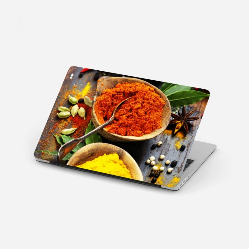 Laptop-Aufkleber neblige teeplantagen auf den hügeln von Munnar – Wallnifity®