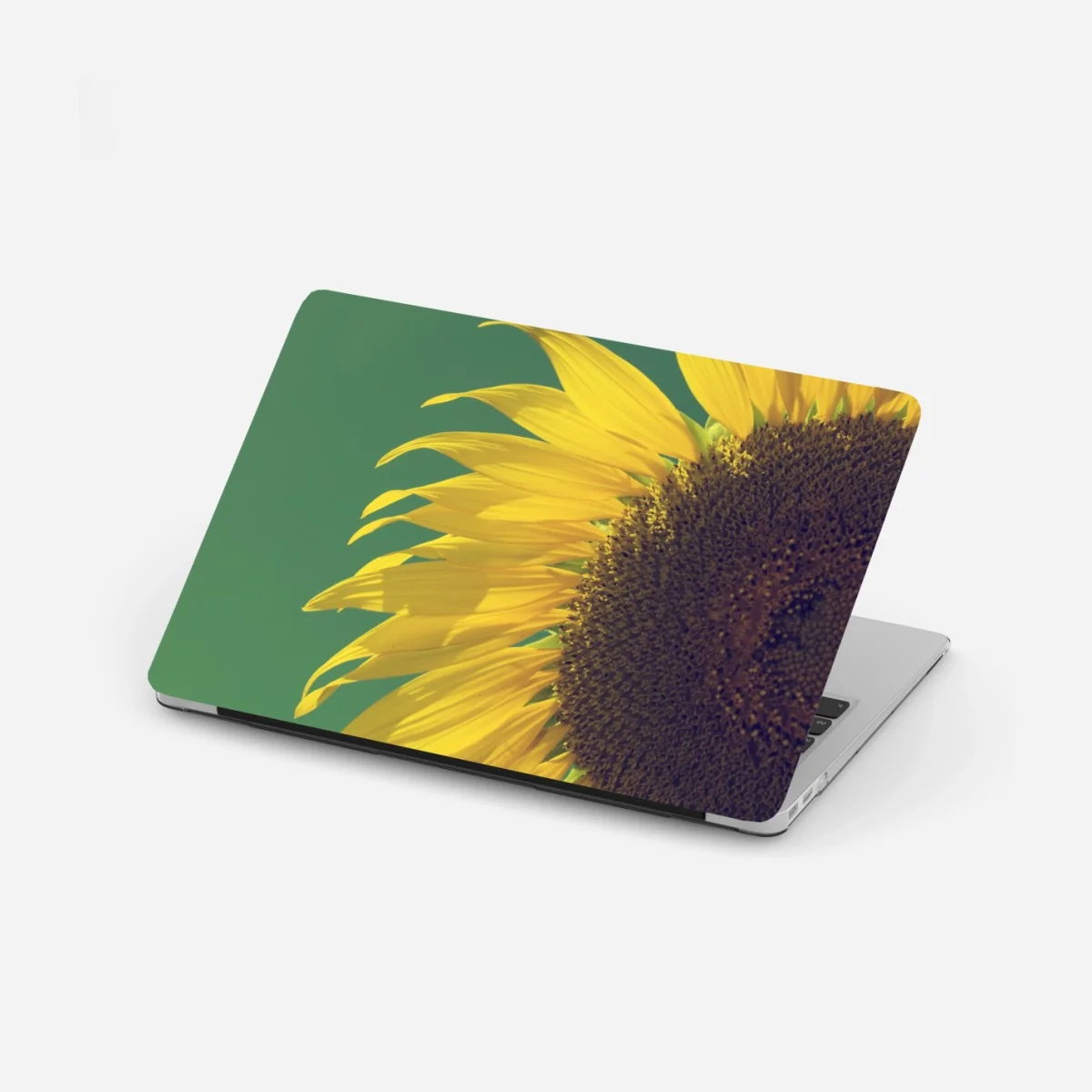 Laptop-Aufkleber strahlende sonnenblume vor vintage-himmel – Wallnifity® Laptop-Aufkleber strahlende sonnenblume vor vintage-himmel – Wallnifity®