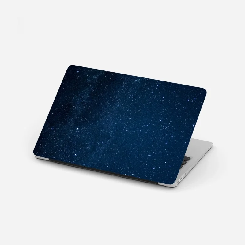 Laptop-Aufkleber tiefblauer sternenhimmel