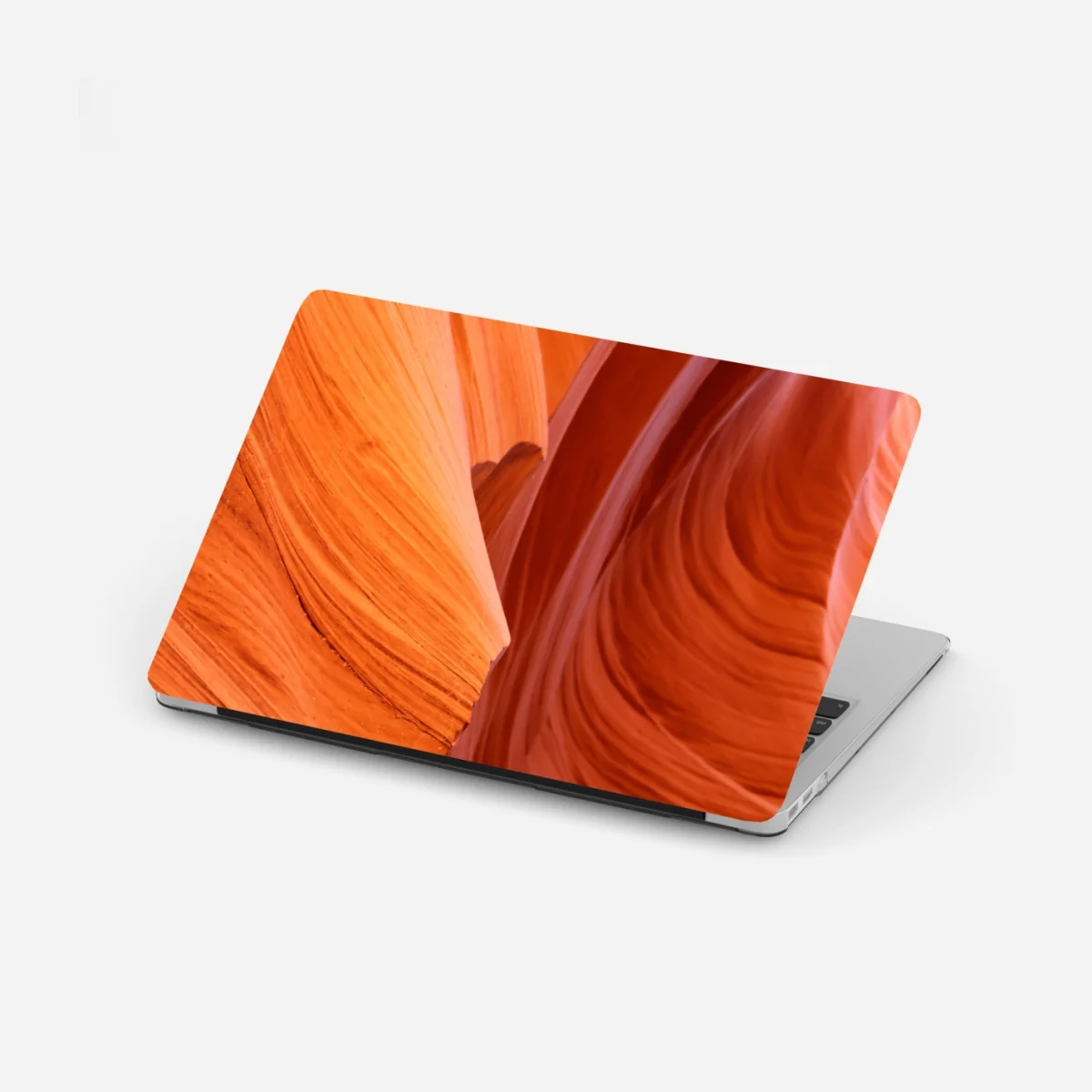 Laptop-Aufkleber warmer sandstein schlucht abstrakt – Wallnifity®