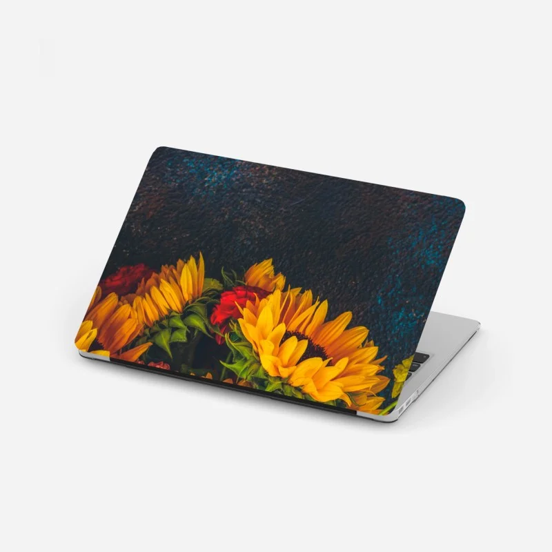 Laptop-Aufkleber türkis-goldenes geometrisches ornament – Wallnifity®