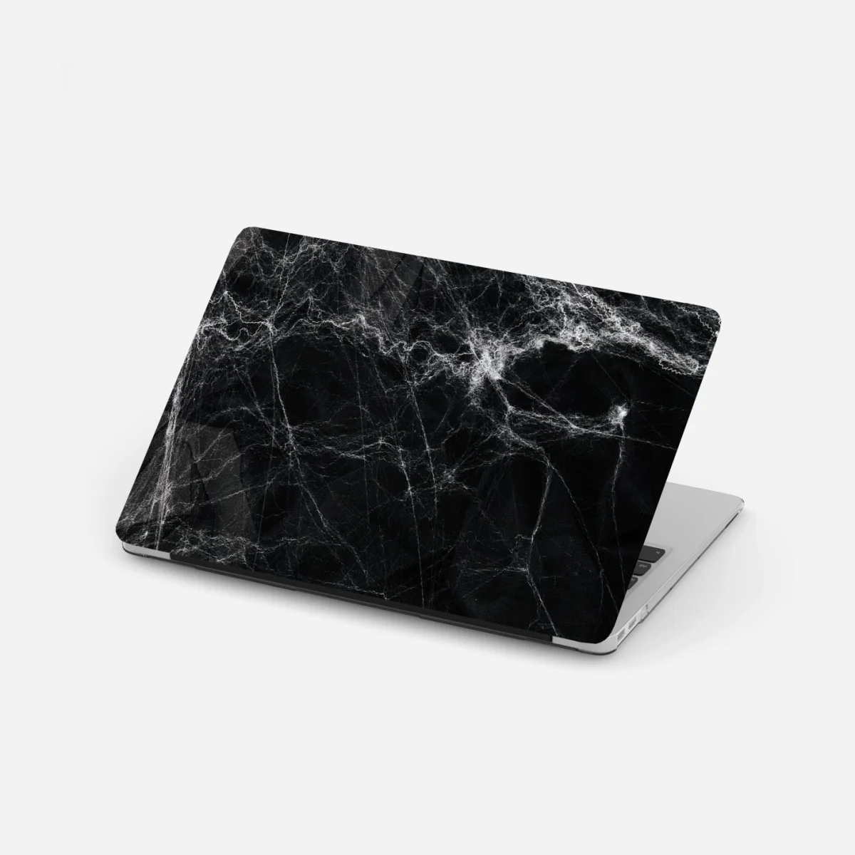 Laptop-Aufkleber gespenstisches spinnennetz auf schwarzem hintergrund – Wallnifity® Laptop-Aufkleber gespenstisches spinnennetz auf schwarzem hintergrund – Wallnifity®