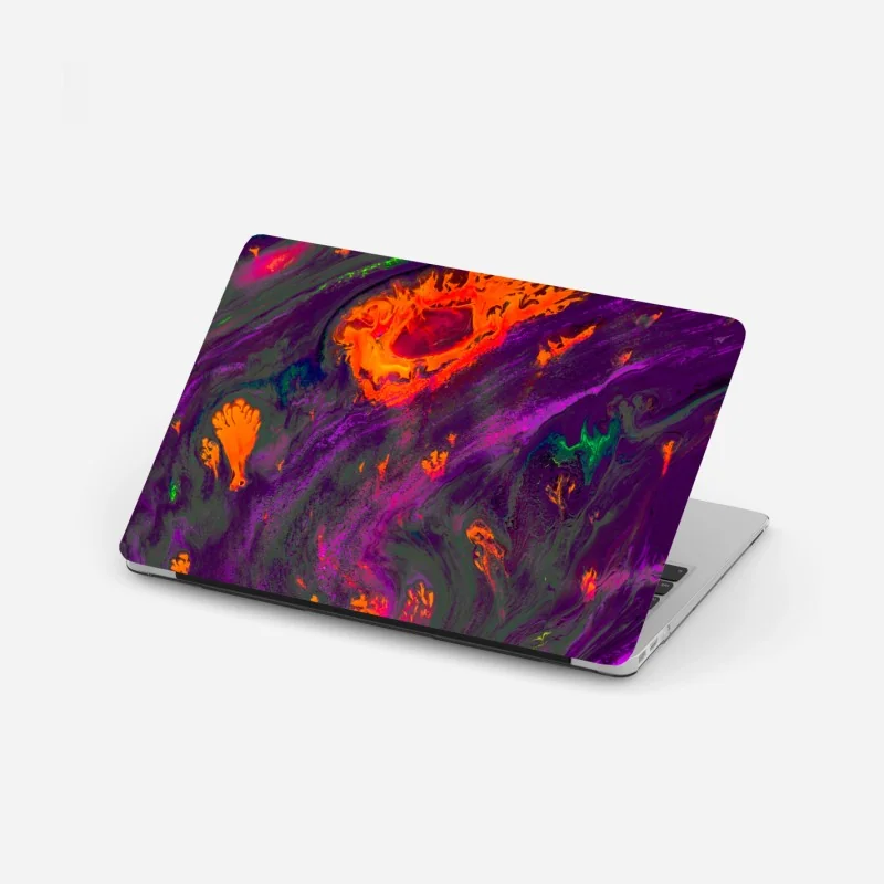 Laptop-Aufkleber ruhiger kiefernwald am see – Wallnifity®