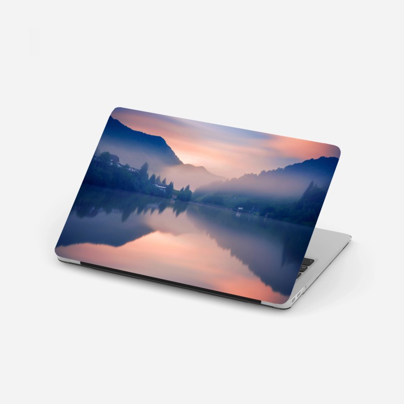 Laptop-Aufkleber monochromes zellmuster – Wallnifity®