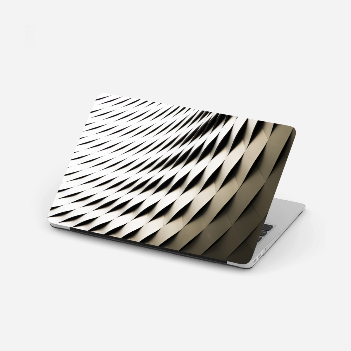 Laptop-Aufkleber modernes geometrisches architekturmuster – Wallnifity®