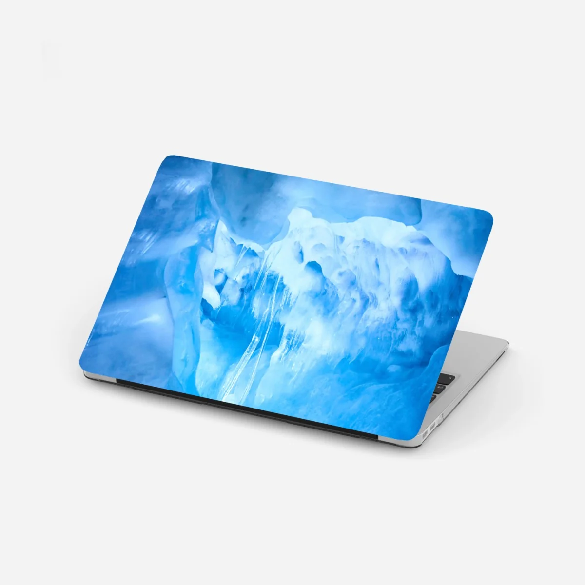 Laptop-Aufkleber ätherische blaue eishöhle – Wallnifity®