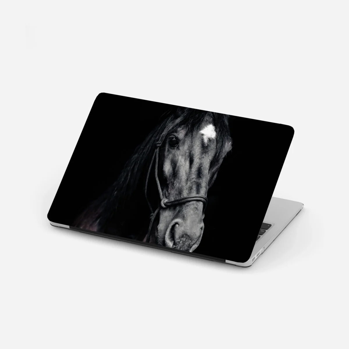 Laptop-Aufkleber majestätisches pferdeporträt – Wallnifity® Laptop-Aufkleber majestätisches pferdeporträt – Wallnifity®