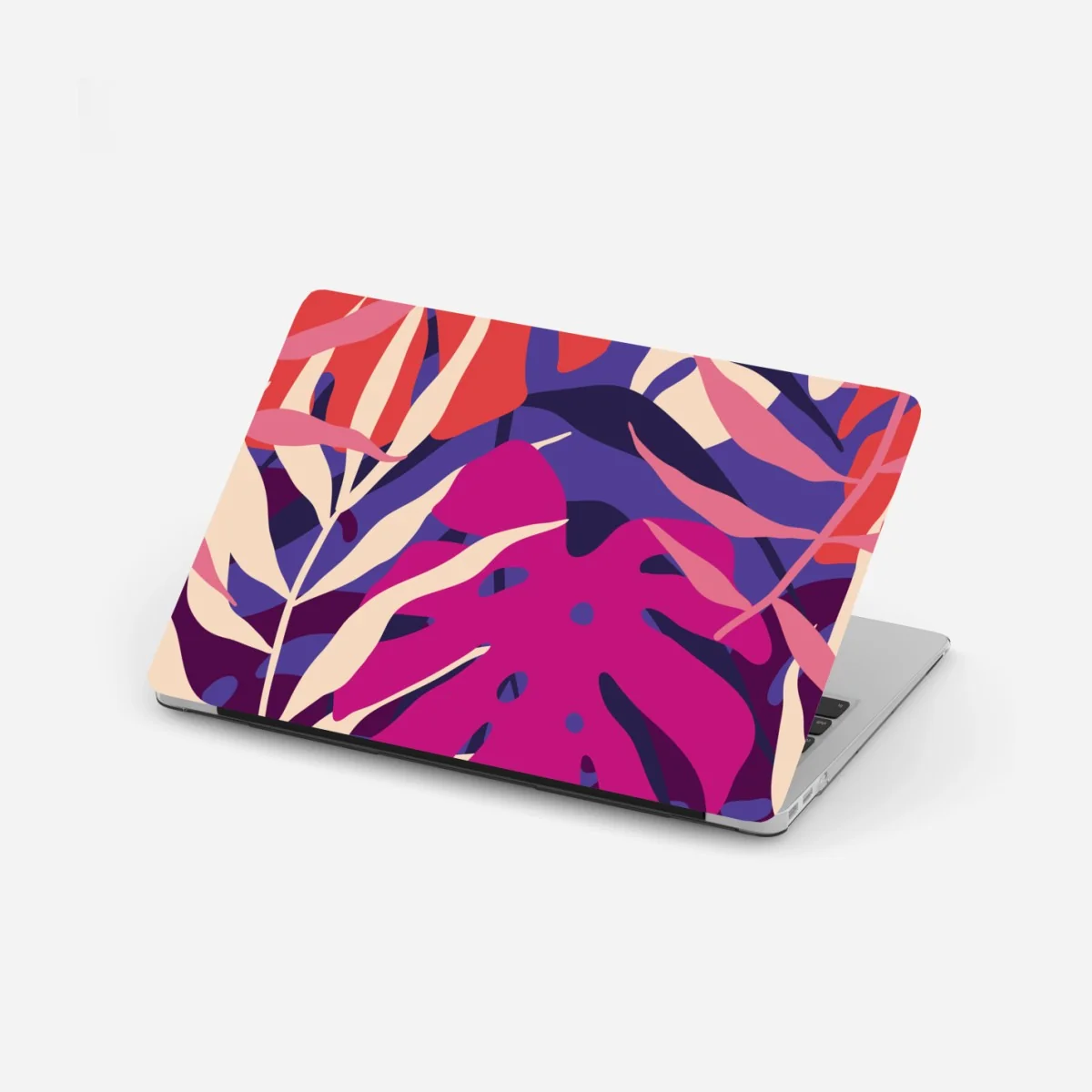 Laptop-Aufkleber pastell tropisches blattmuster – Wallnifity® Laptop-Aufkleber pastell tropisches blattmuster – Wallnifity®