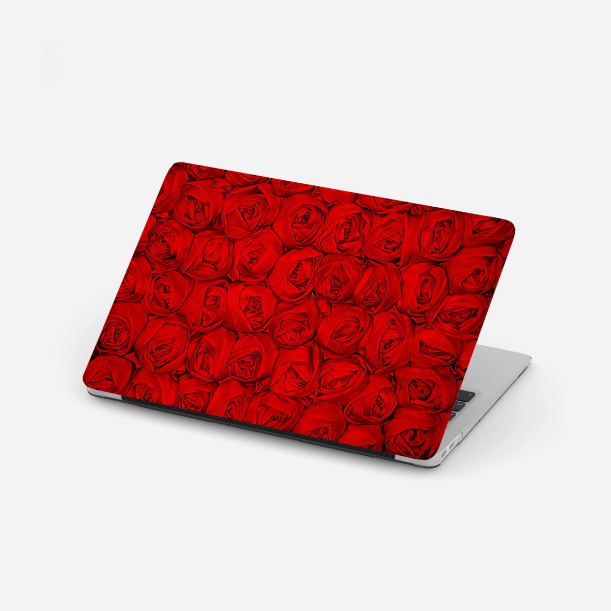 Laptop-Aufkleber endlose rote rosen – Wallnifity®