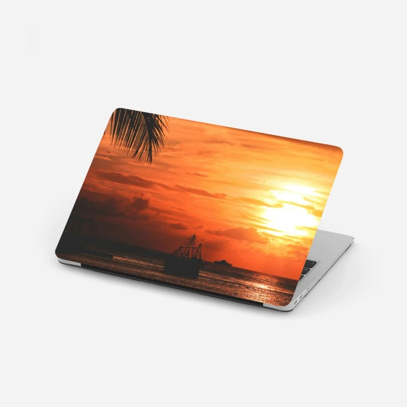 Laptop-Aufkleber sonnenstrahl in einer sandsteinschlucht – Wallnifity®