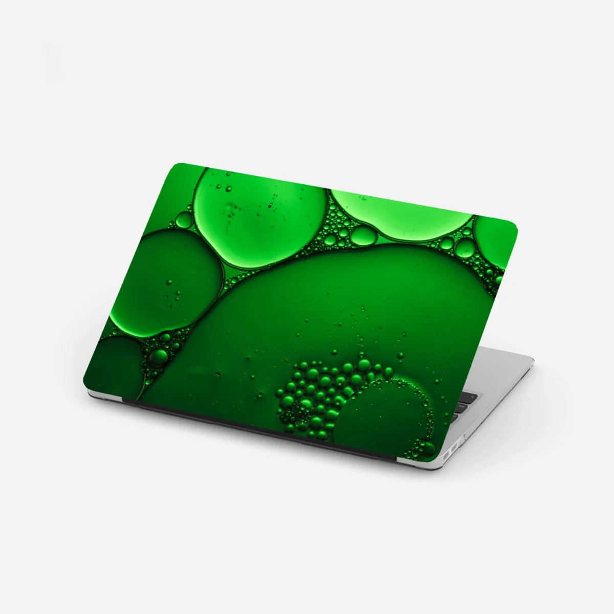 Laptop-Aufkleber grüne blasen abstrakte komposition – Wallnifity® Laptop-Aufkleber grüne blasen abstrakte komposition – Wallnifity®