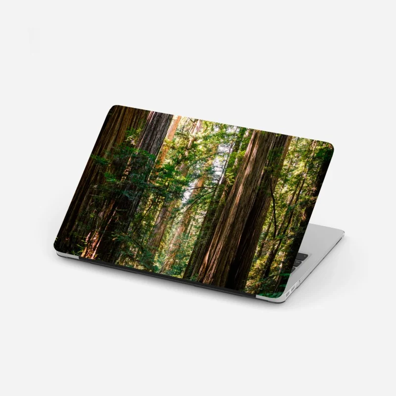 Laptop-Aufkleber zartes rosa blumenlinienmuster – Wallnifity®