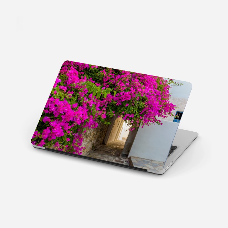 Laptop-Aufkleber sonnenbeschienene schlucht mit sandsteinformationen – Wallnifity®