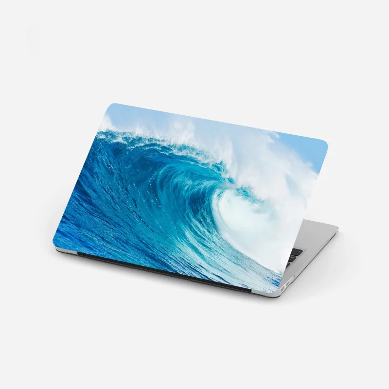 Laptop-Aufkleber vintage aquarell leopard im tropischen dschungel – Wallnifity®