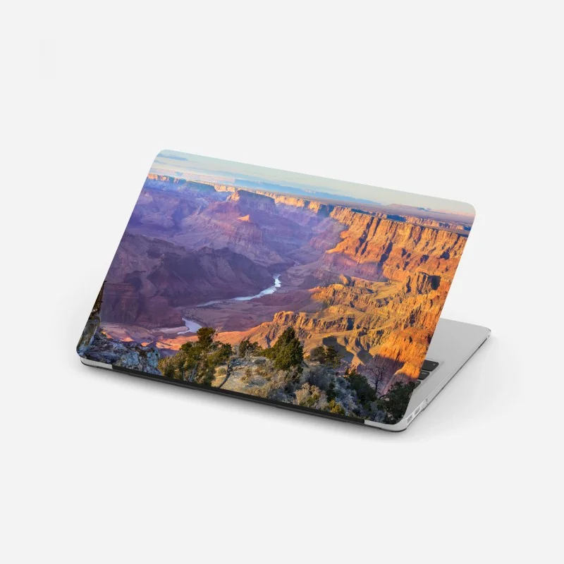 Laptop-Aufkleber Grand Canyon bei dämmerung panorama