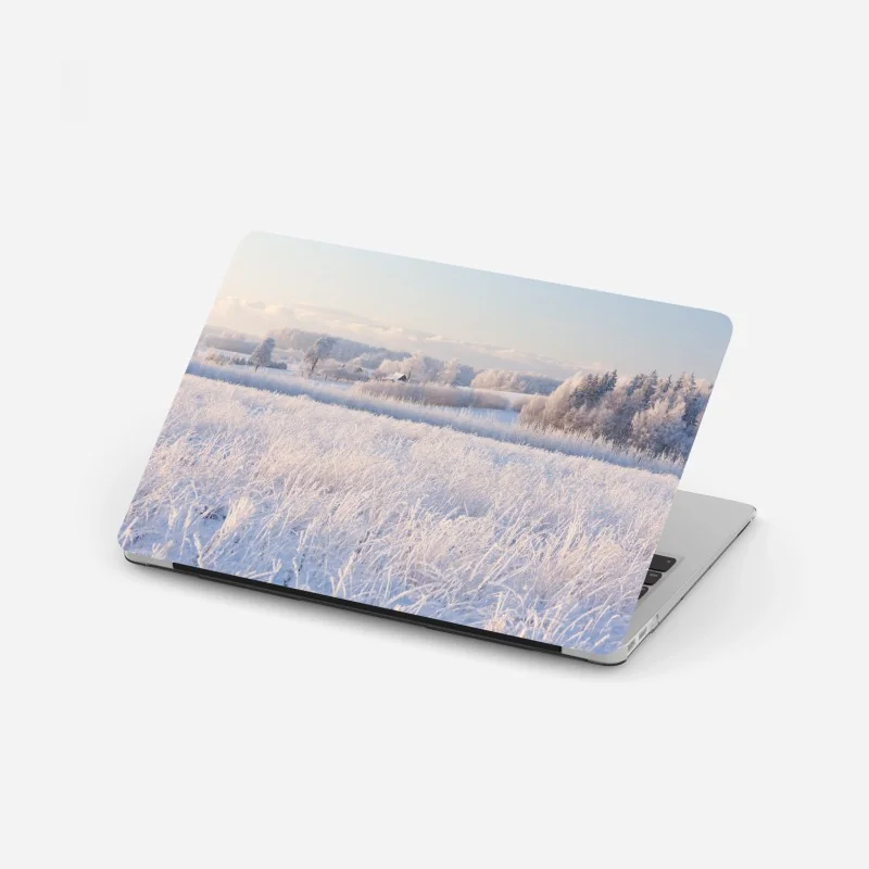 Laptop-Aufkleber sonnenbeschienener canyon bei Horseshoe Bend, Colorado River – Wallnifity®