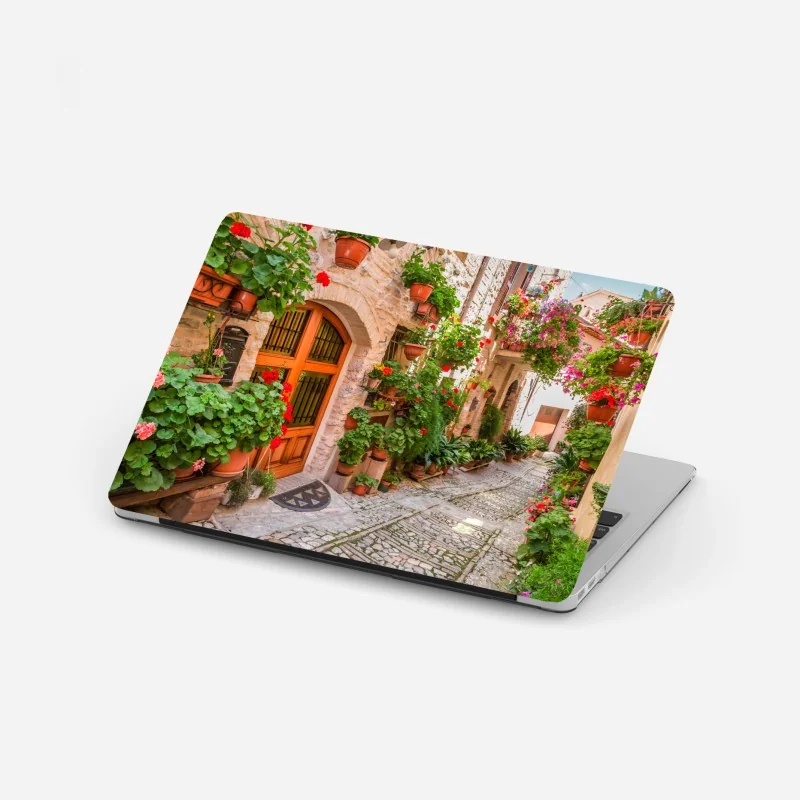 Laptop-Aufkleber zarter löwenzahn in monochrom – Wallnifity®