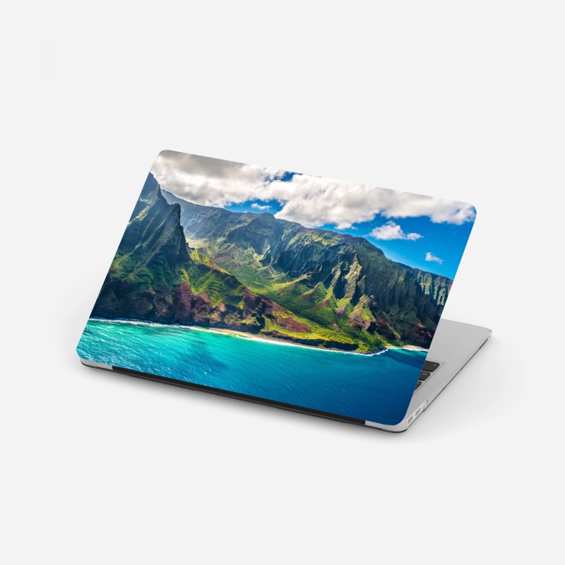 Laptop-Aufkleber geometrische pastellkomposition – Wallnifity®