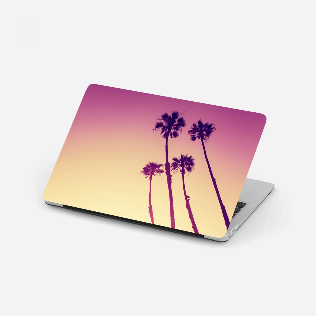 Laptop-Aufkleber kalifornische palmen bei Sunset Cliffs – Wallnifity®