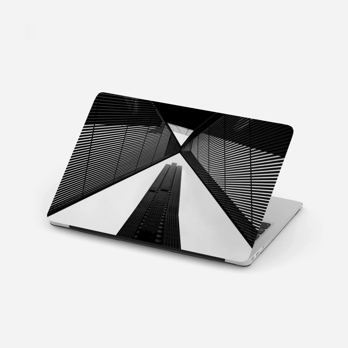 Laptop-Aufkleber Melbourne architektur in monochrom – Wallnifity® Laptop-Aufkleber Melbourne architektur in monochrom – Wallnifity®
