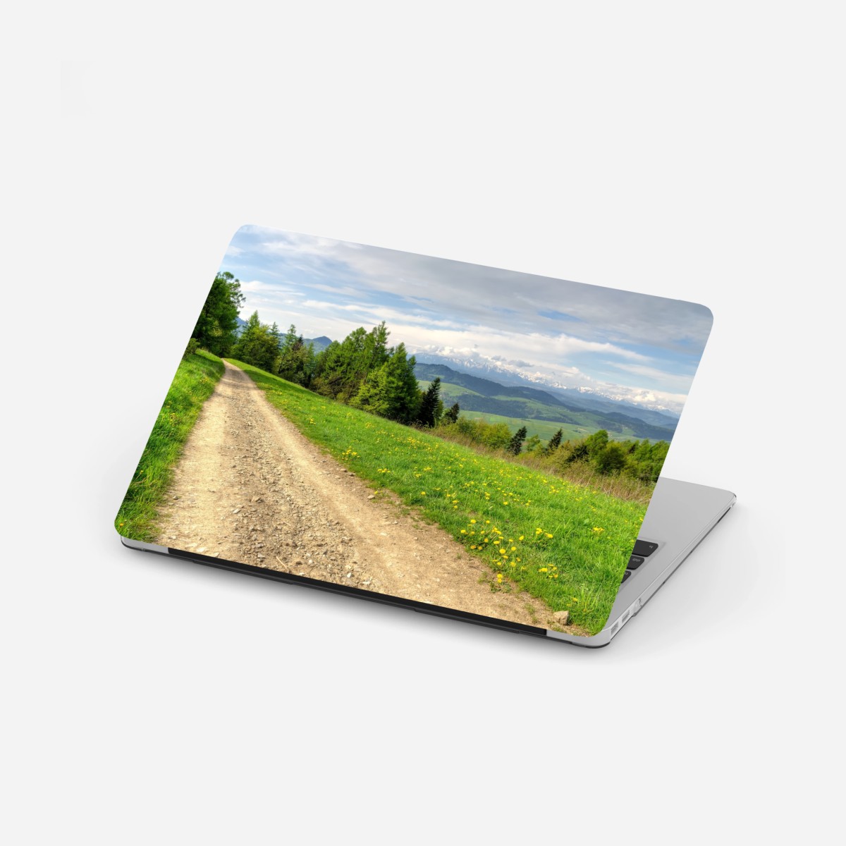 Laptop-Aufkleber Gorce frühlingspfad – Wallnifity®