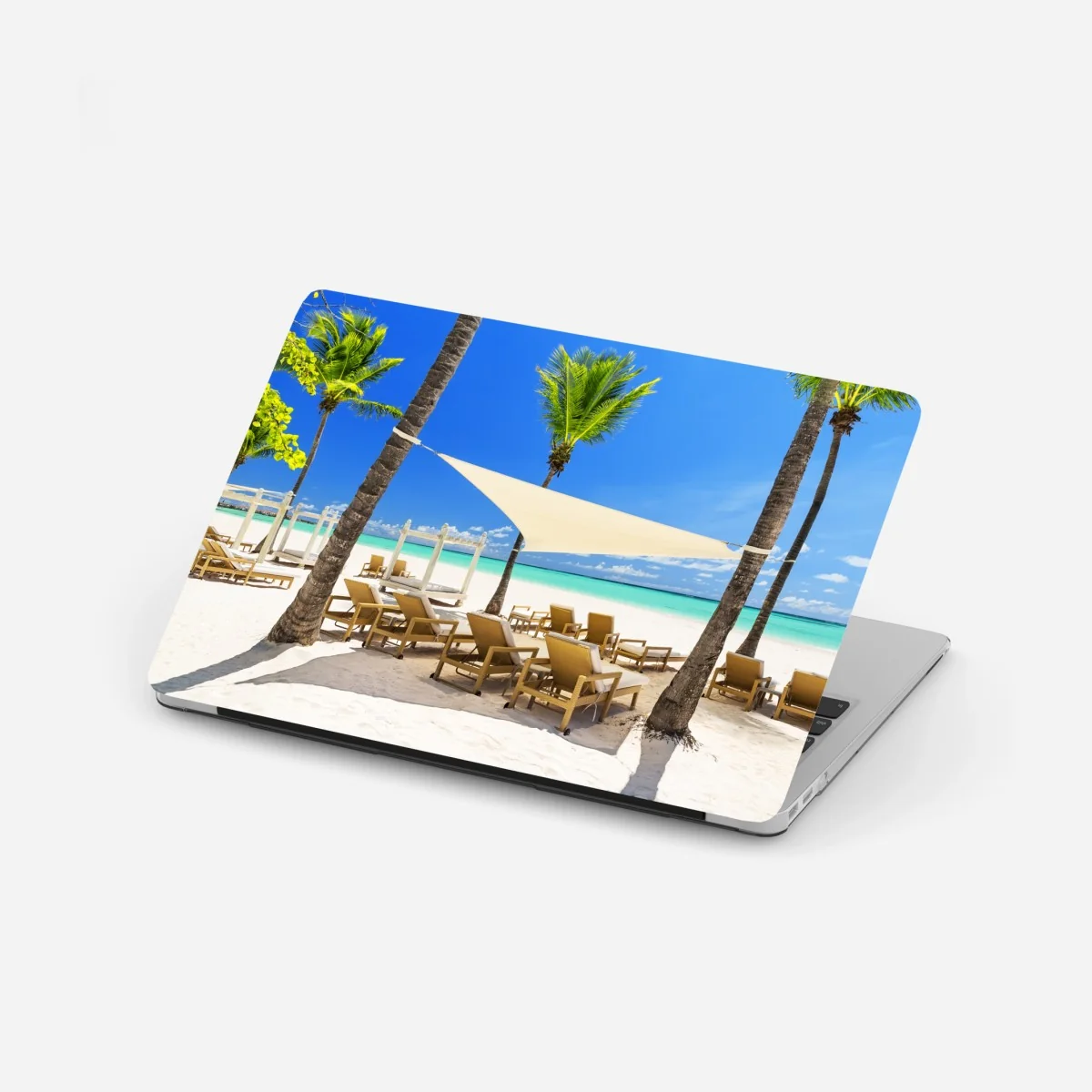 Laptop-Aufkleber ruhiger strand in Cap Cana, Dominikanische Republik – Wallnifity® Laptop-Aufkleber ruhiger strand in Cap Cana, Dominikanische Republik – Wallnifity®