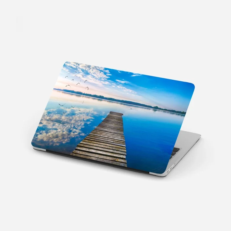 Laptop-Aufkleber friedlicher waldpfad – Wallnifity®