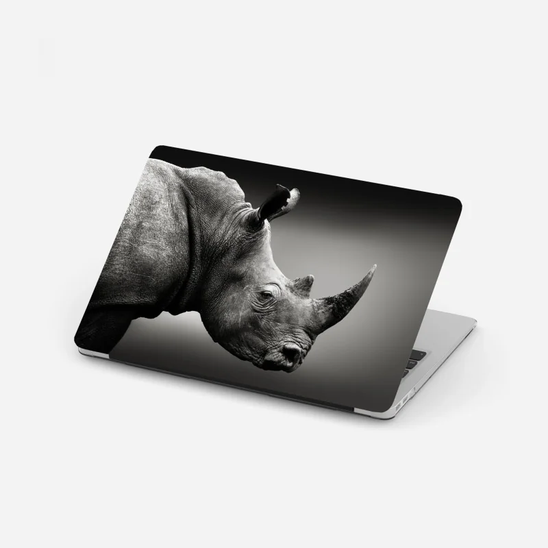 Laptop-Aufkleber sonnige terrasse am meer mit küstenblick – Wallnifity®