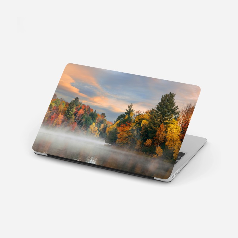 Laptop-Aufkleber pastell pinselstrich muster – Wallnifity®