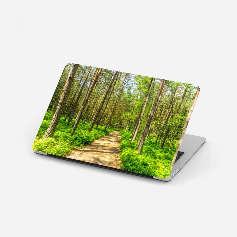 Laptop-Aufkleber zartes rosa blumenmuster – Wallnifity®