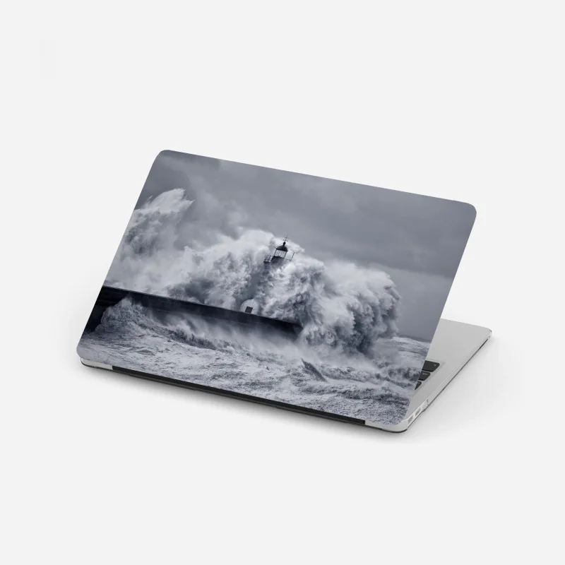 Laptop-Aufkleber sonnenstrahl in einer sandsteinschlucht – Wallnifity®