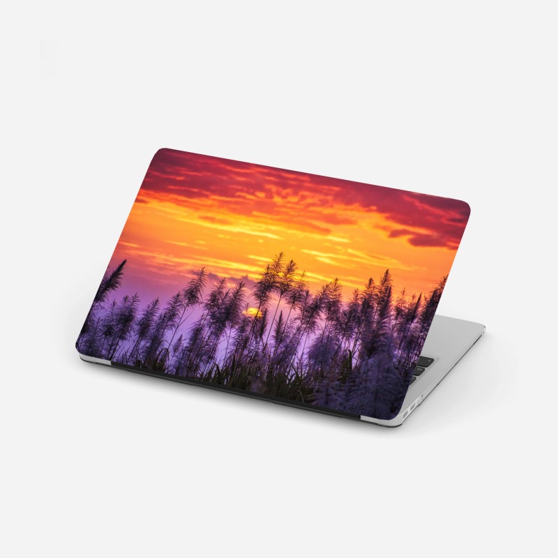 Laptop-Aufkleber St. Louis skyline bei dämmerung – Wallnifity®