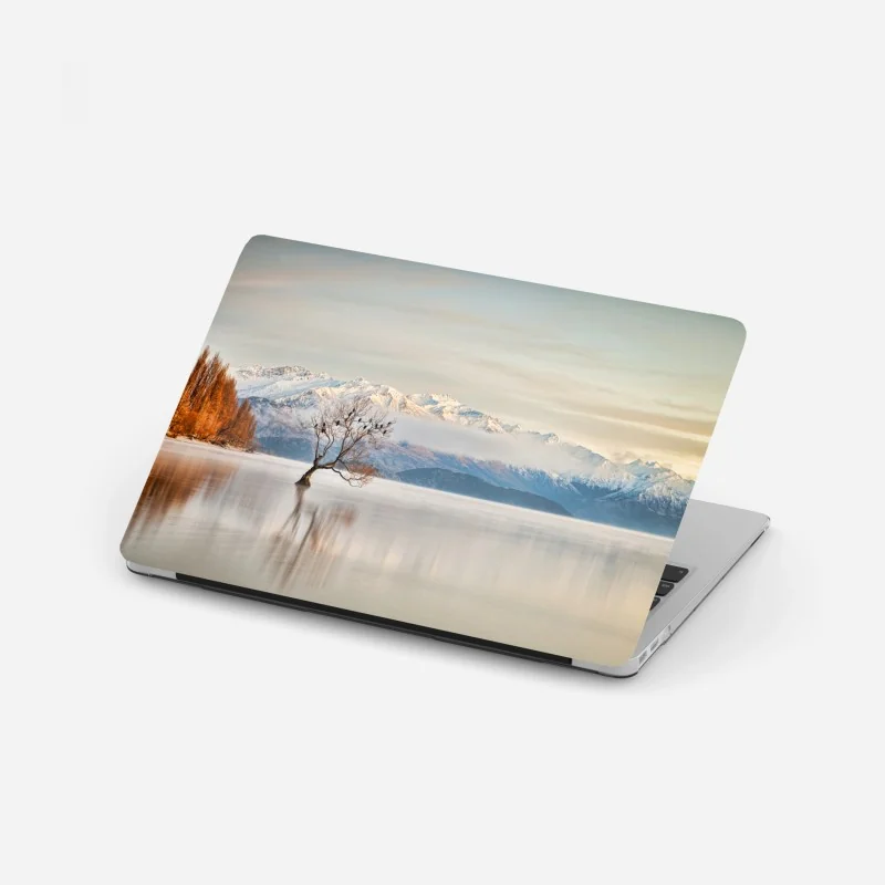 Laptop-Aufkleber tropisches botanisches blumenmuster – Wallnifity®