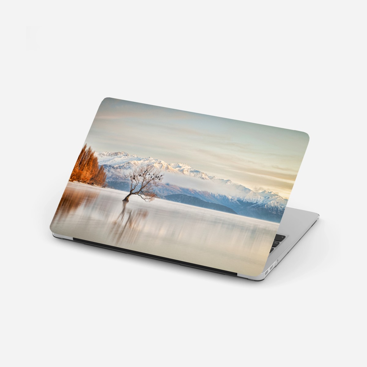 Laptop-Aufkleber einsamer baum am see Wanaka – Wallnifity®