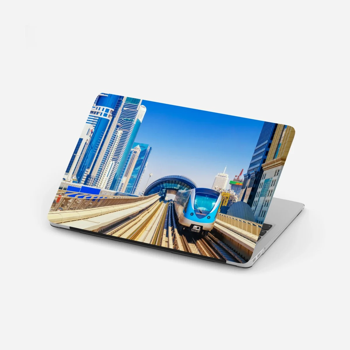 Laptop-Aufkleber städtische u-bahn im sonnenschein – Wallnifity® Laptop-Aufkleber städtische u-bahn im sonnenschein – Wallnifity®