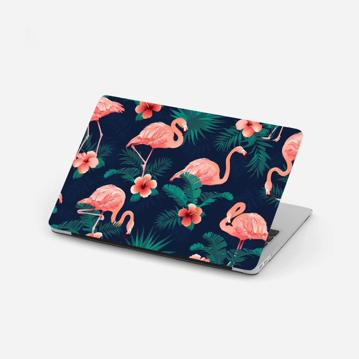 Laptop-Aufkleber tropisches rosa flamingo-muster – Wallnifity® Laptop-Aufkleber tropisches rosa flamingo-muster – Wallnifity®