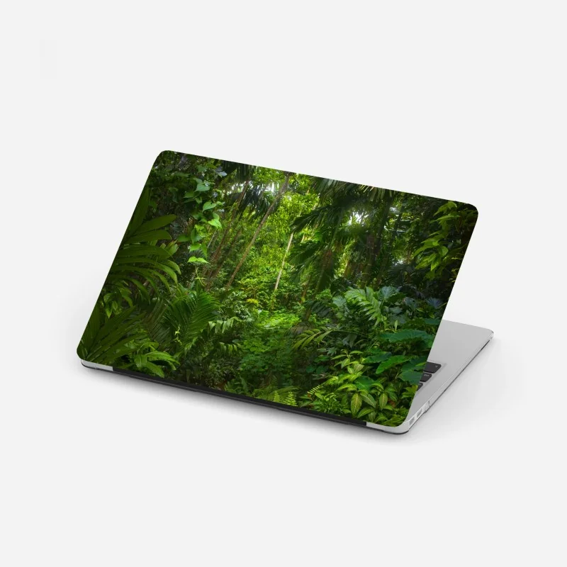 Laptop-Aufkleber üppiger tropischer dschungel