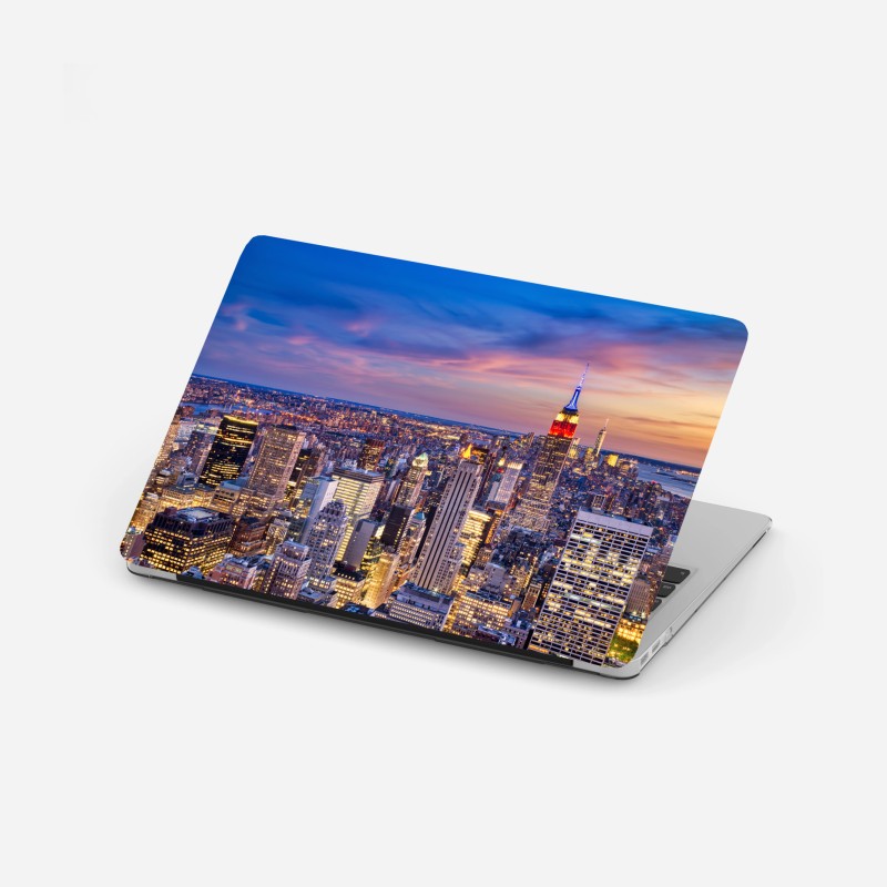 Laptop-Aufkleber ruhige wolkenlandschaft aus der luft – Wallnifity®