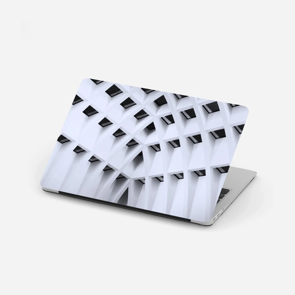 Laptop-Aufkleber geometrisches gewölbtes deckenmuster – Wallnifity® Laptop-Aufkleber geometrisches gewölbtes deckenmuster – Wallnifity®