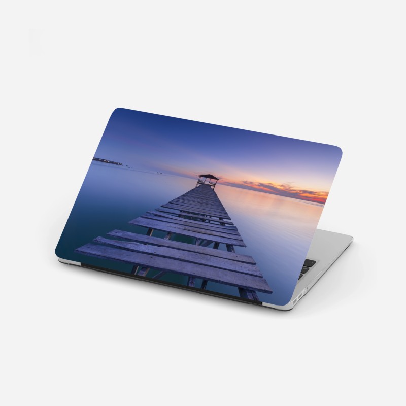 Laptop-Aufkleber orientalisches baummuster mit blättern – Wallnifity®