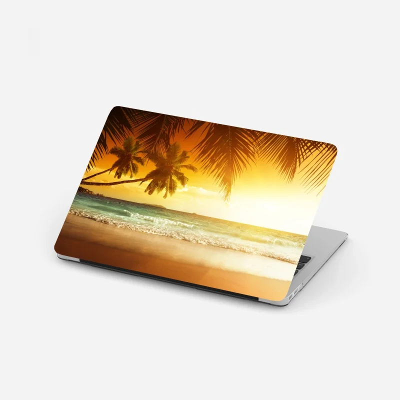 Laptop-Aufkleber spatz auf einer sonnenblume – Wallnifity®