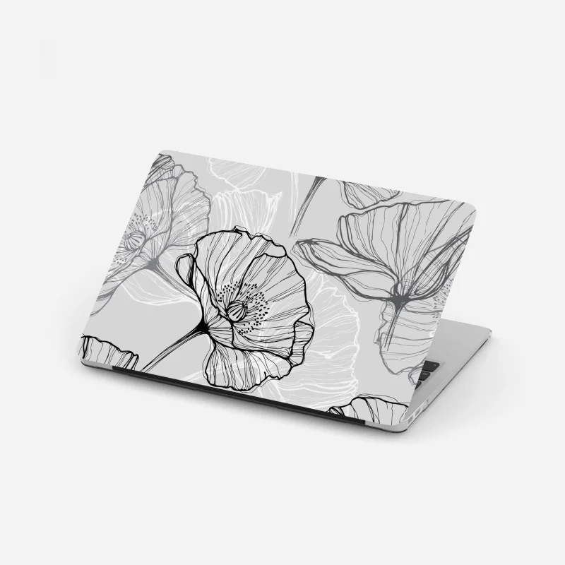 Laptop-Aufkleber bunte gewürze und kräuter auf holz – Wallnifity®