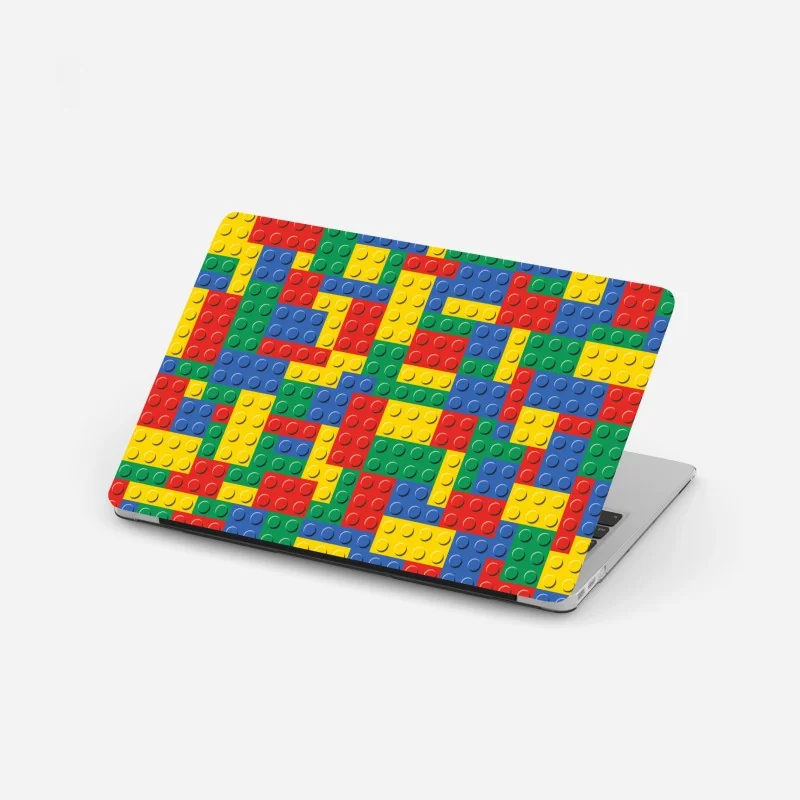 Laptop-Aufkleber sonniges Santorini küstendorf – Wallnifity®