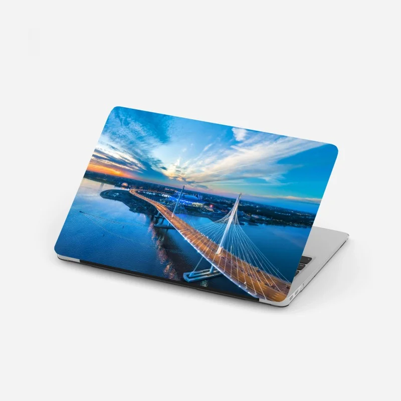 Laptop-Aufkleber Geirangerfjord bergpanorama – Wallnifity®