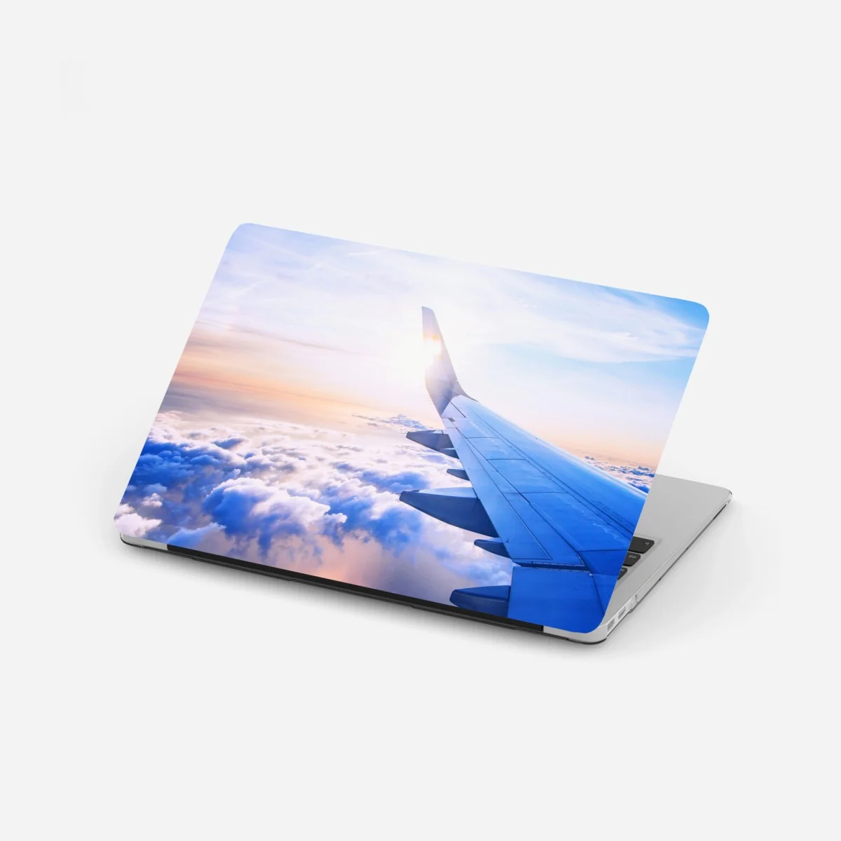 Laptop-Aufkleber über den wolken luftaufnahme – Wallnifity®