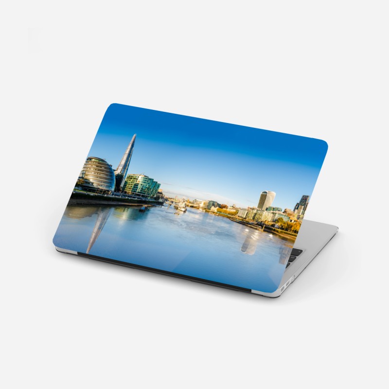 Laptop-Aufkleber pastellfarbene geometrische komposition – Wallnifity®